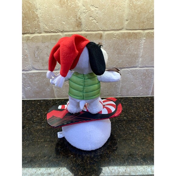 2014 Hallmark Snowboard Snoopy with Sound and Motion Christmas NWT - Picture 4 of 7
